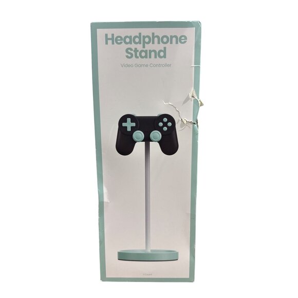 Headphone Stand Video Game Controller - Sturdy Base Mint Green - Picture 3 of 6